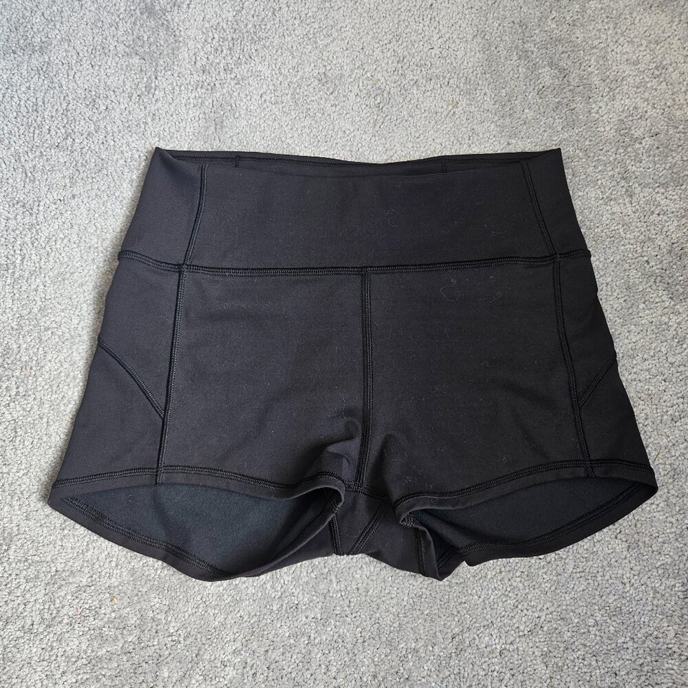 lululemon athletica Black Athletic Shorts